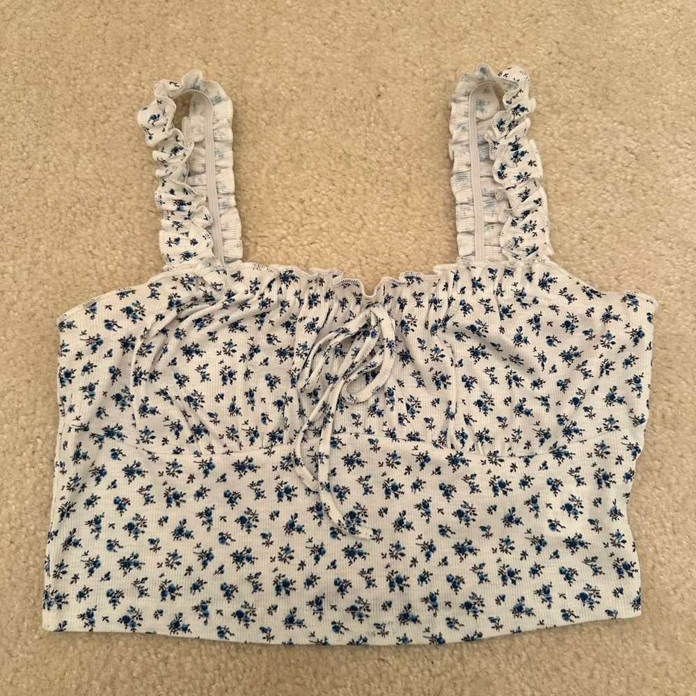 Floral tank top